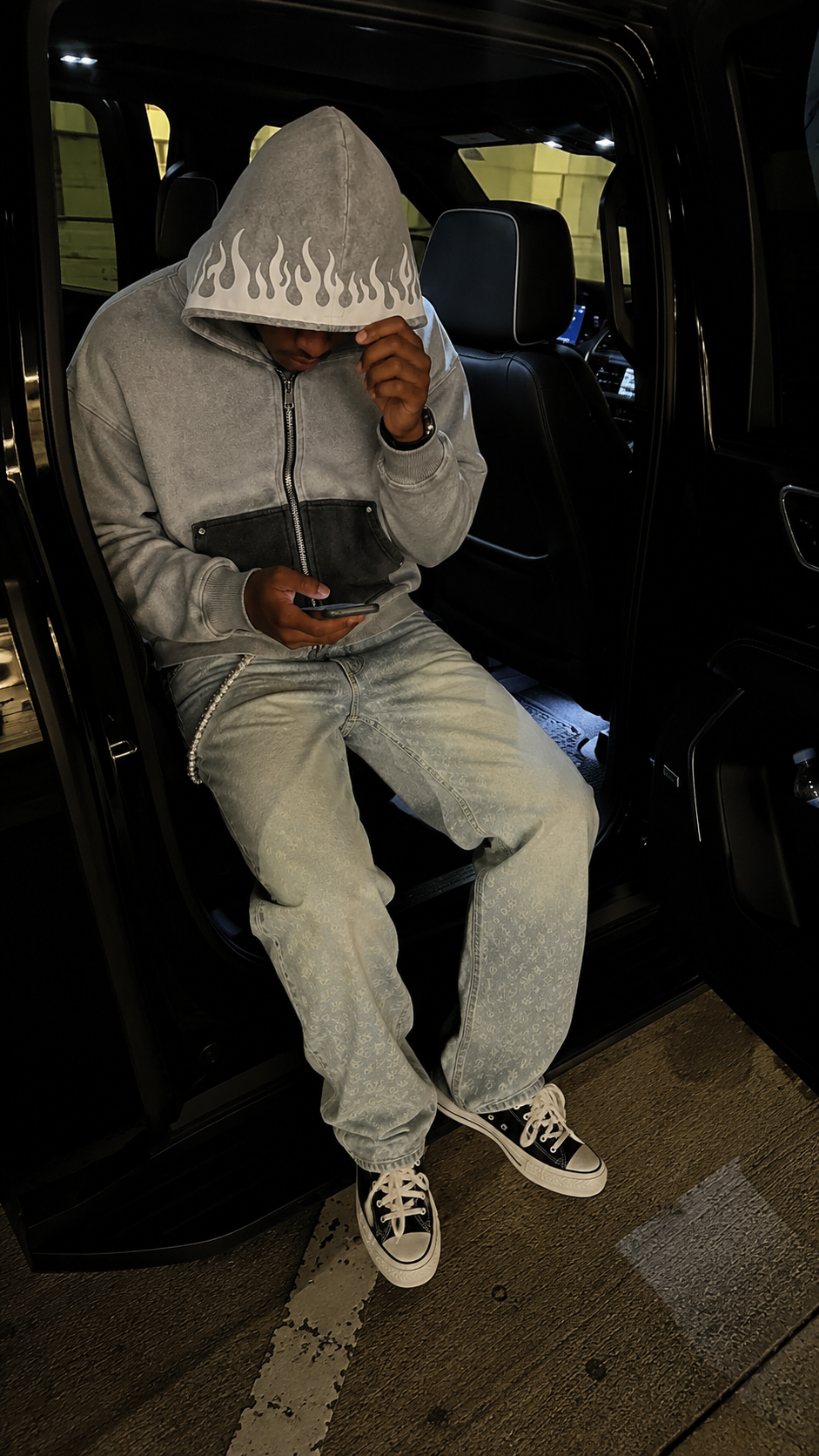 Flame hoodie