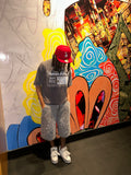 Human Being – "100% Authentic Material" Vintage Tee